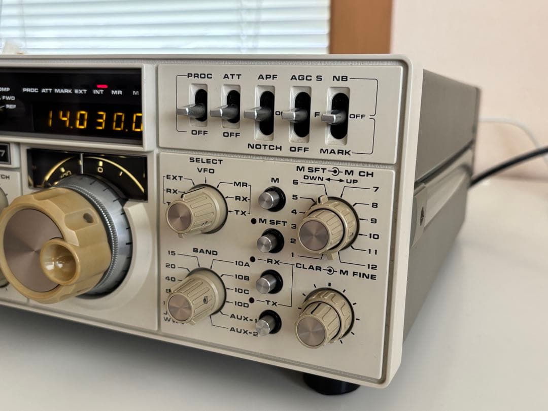 YAESU FT-107 アマチュア無線トランシーバー 100W機