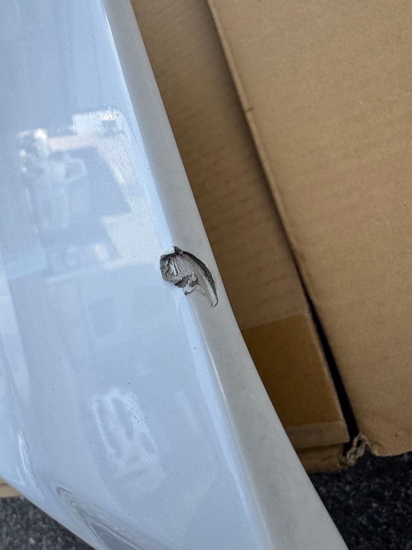 ランクル300 ZX モデリスタ リアスカート 中古 要補修