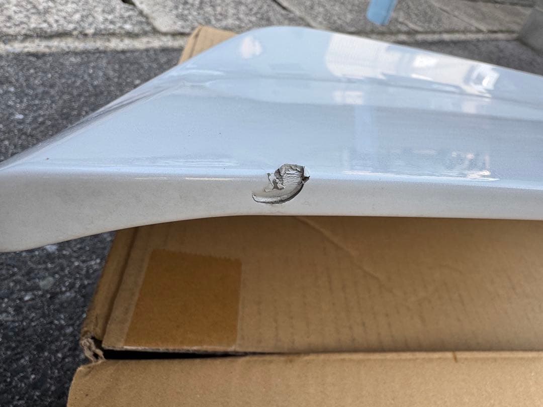 ランクル300 ZX モデリスタ リアスカート 中古 要補修