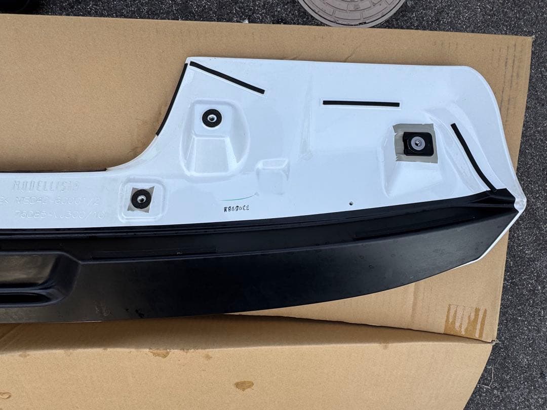 ランクル300 ZX モデリスタ リアスカート 中古 要補修