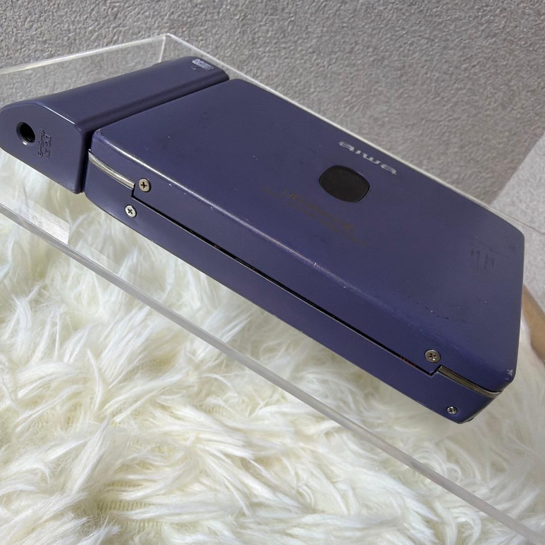 【超希少カラー】aiwa 薄型高音質 カセットプレーヤー HS-PX720