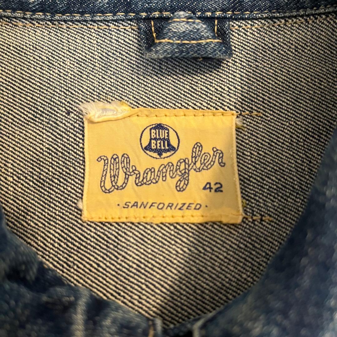 50s Wrangler 111MJ Denim Jacket ラングラー　42