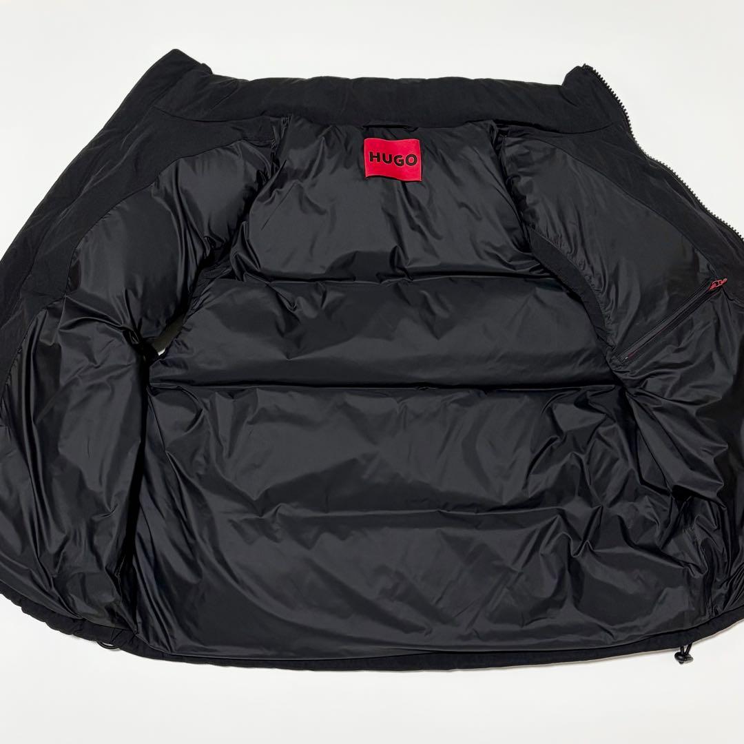 美品★HUGO BOSS ダウンベスト ブラック 黒 ヒューゴボス ジャケット