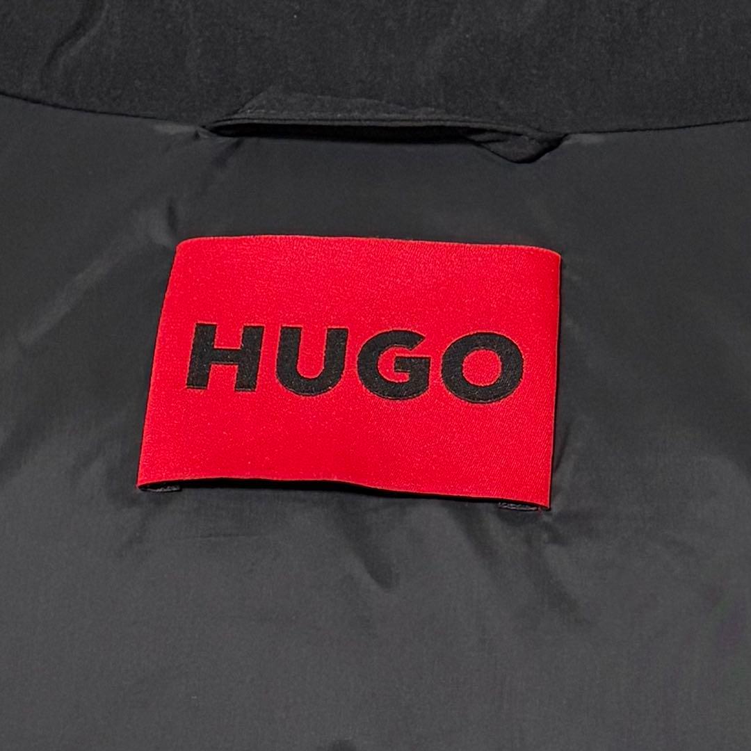 美品★HUGO BOSS ダウンベスト ブラック 黒 ヒューゴボス ジャケット