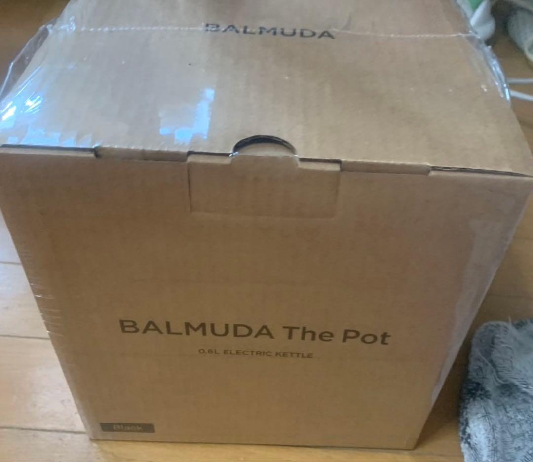 バルミューダThePot 600ml KPT01JP-BK 新品未使用