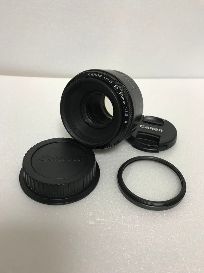 単焦点レンズ /一眼レフカメラ/Canon EF 50㎜1:1.8 II