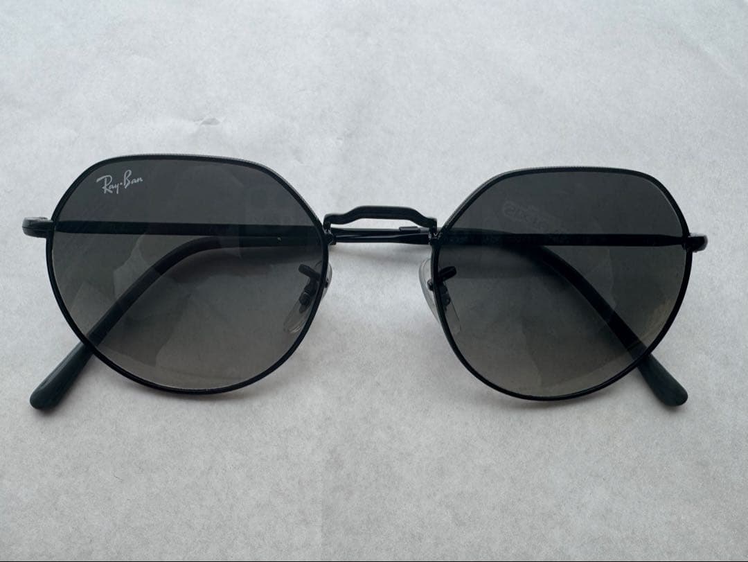 ⭐︎美品☆Ray-Ban RB3565 ブラック オクタゴナル サングラス