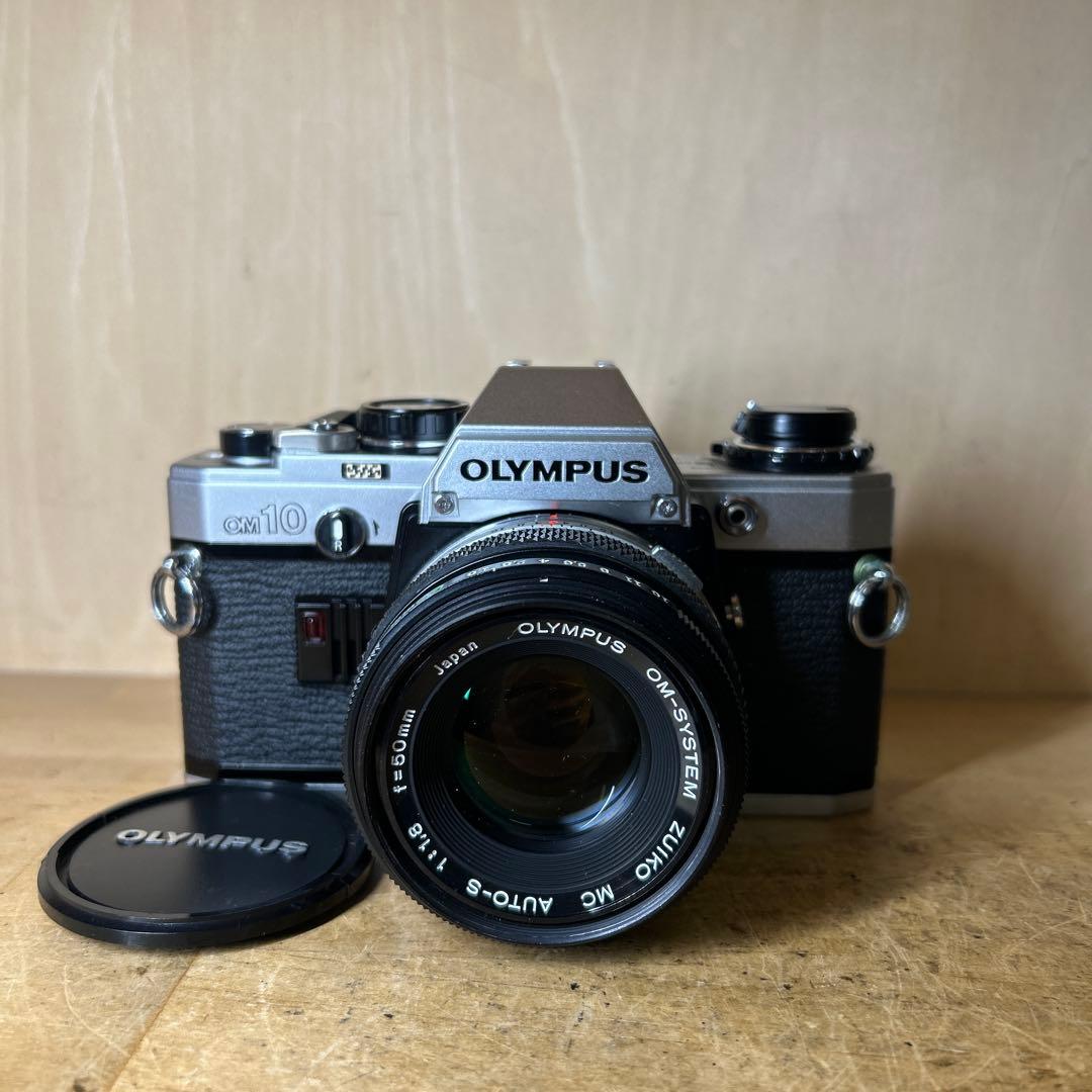 Olympus OM-10+Zuiko Auto-S 50 f1.8 完動極美品