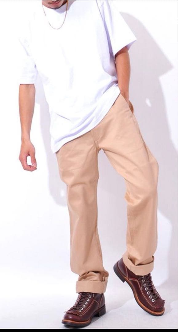 BUZZ RICKSON'S チノパン　W32 ベージュ　BR40025A