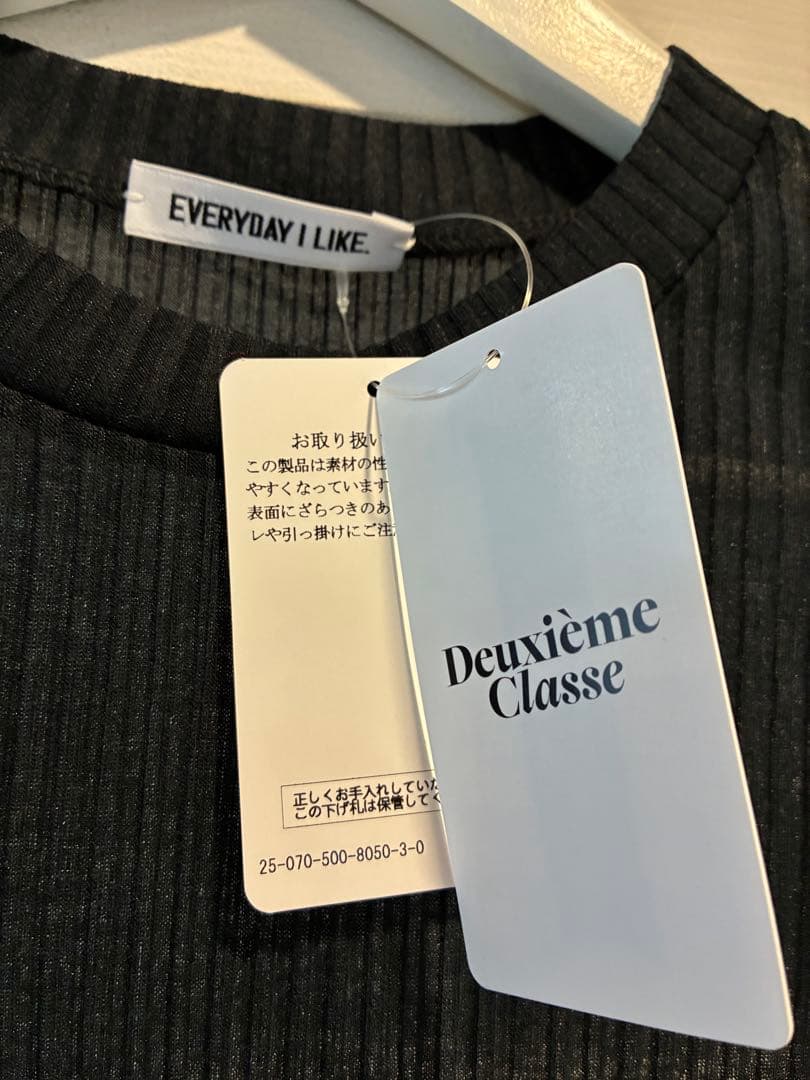 完売　25aw Deuxieme Classe TOTAN Sheer Tシャツ