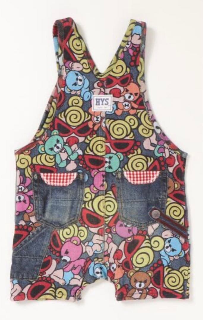 HYSTERIC MINI LIKE A DENIMサロペット