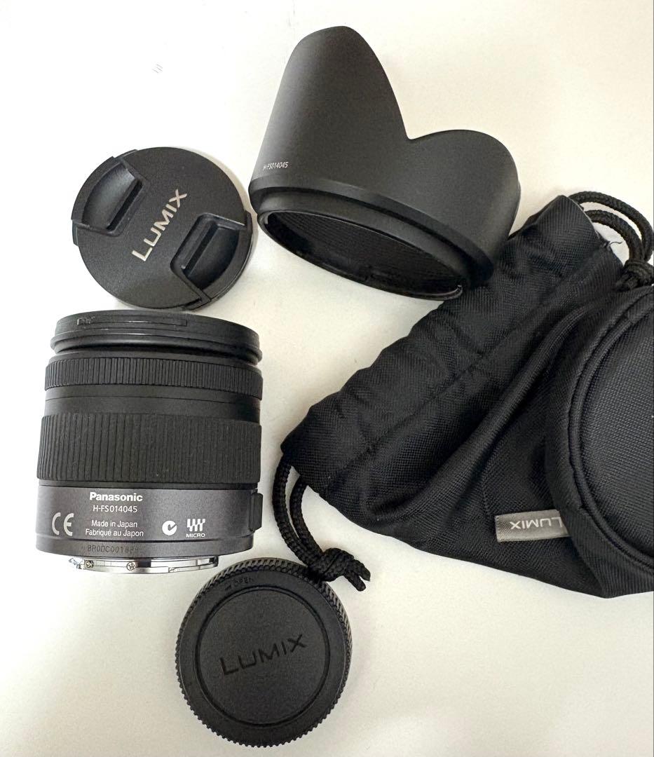 Panasonic LUMIX H-FS014045 14-45mm ズーム