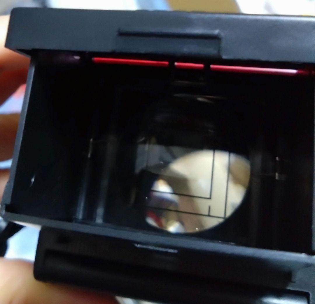 狐*面様 Red フィルムカメラ　Black Bird Fly 二眼　3013r