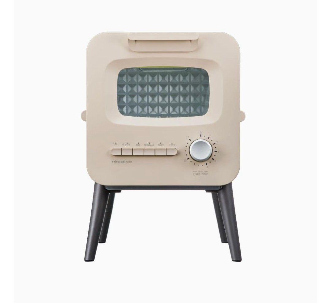 レコルトスライドラックトースター　RSR-2 クリームホワイト