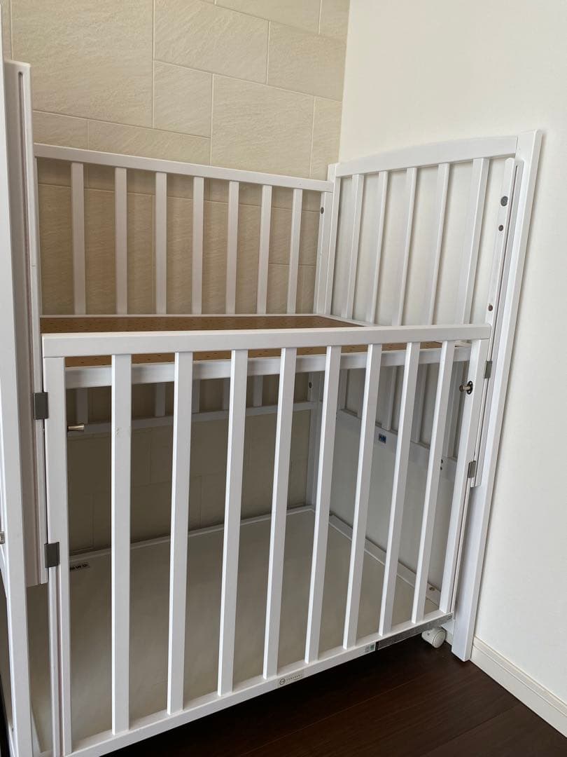 【期間限定値下】YAMASAKI コンパクトベッド ツーオープン ハイタイプ