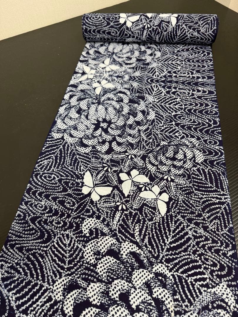 152)浴衣　反物　6点セット　着尺　綿素材