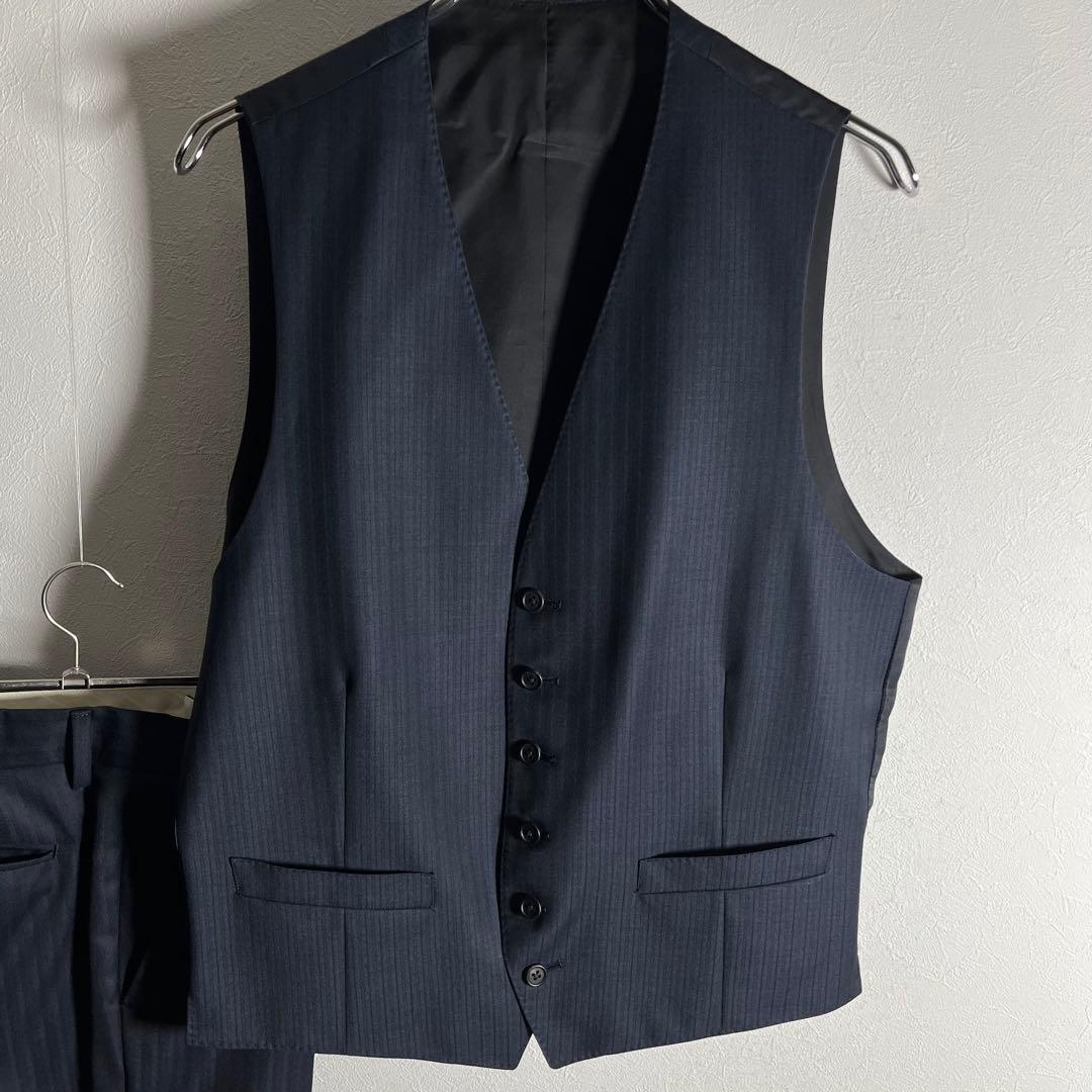 【極美品•3ピース】ポールスミス×ゼニア スーツ セットアップ ELECTA L