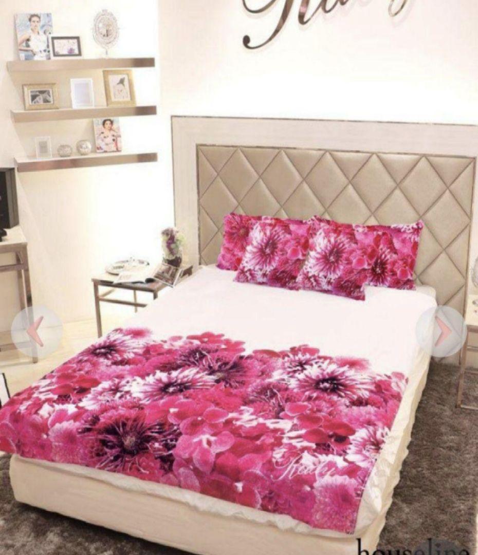 Rady　rady　リゾフラ　リゾートフラワー　タオルケット　シングル　ホワイト