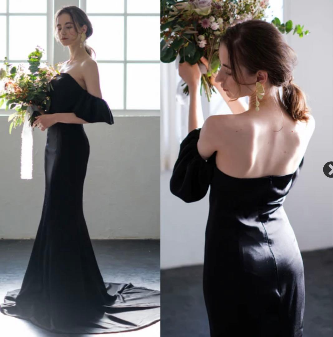 orihime様　ドレスプロダクション　オフショルダー ボリューム袖