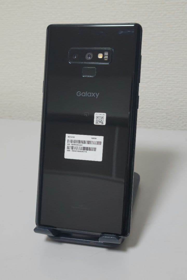美品　Samsung Galaxy Note9 SCV40 ブラック　au