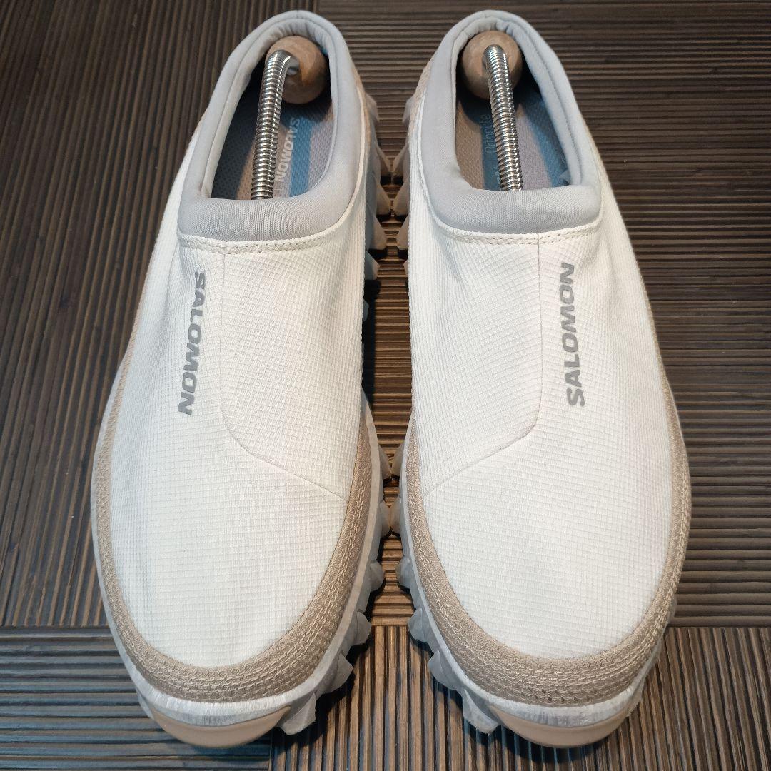 SALOMON サロモン スノークロッグ 白 27.5センチ