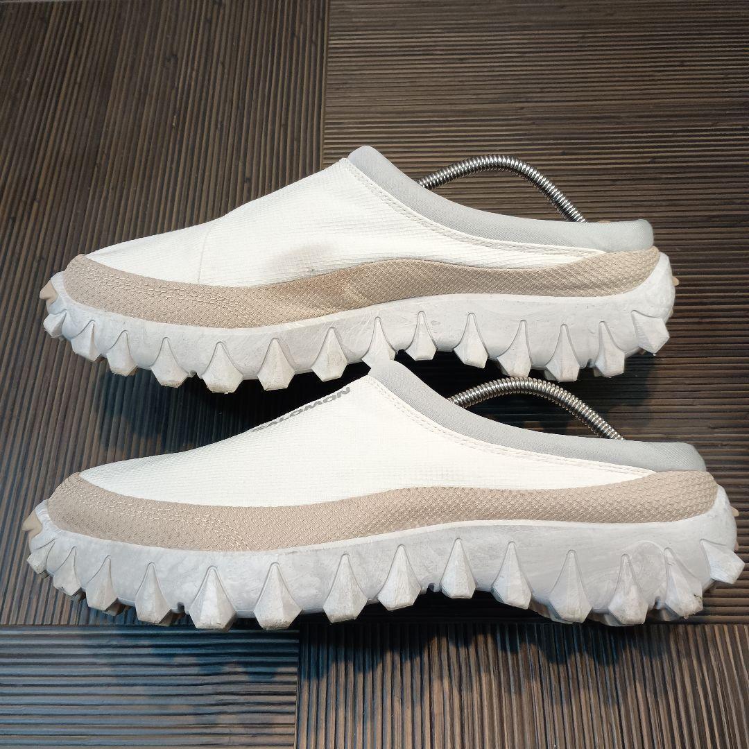 SALOMON サロモン スノークロッグ 白 27.5センチ