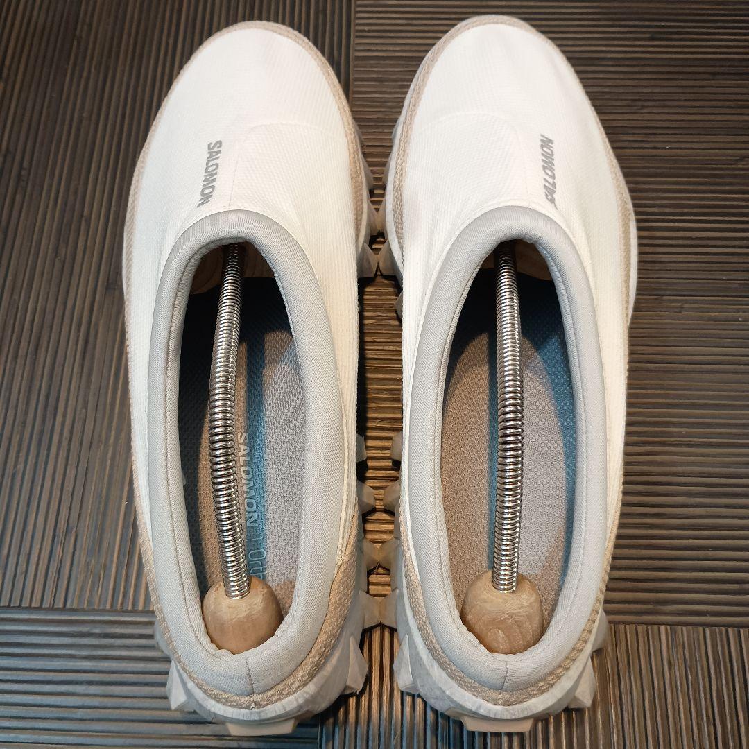 SALOMON サロモン スノークロッグ 白 27.5センチ