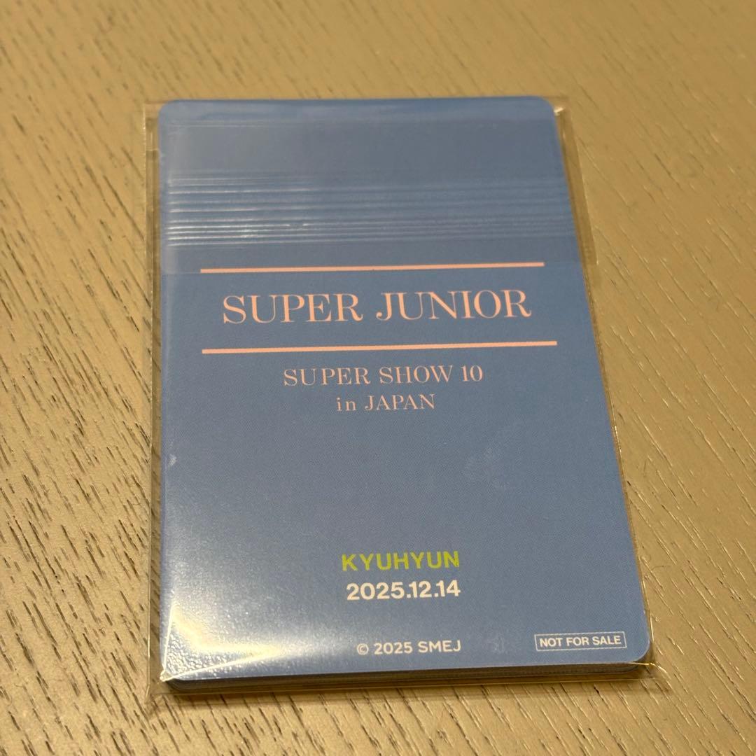 アプグレ特典　トレカ全員SUPER JUNIOR SUPER SHOW 10