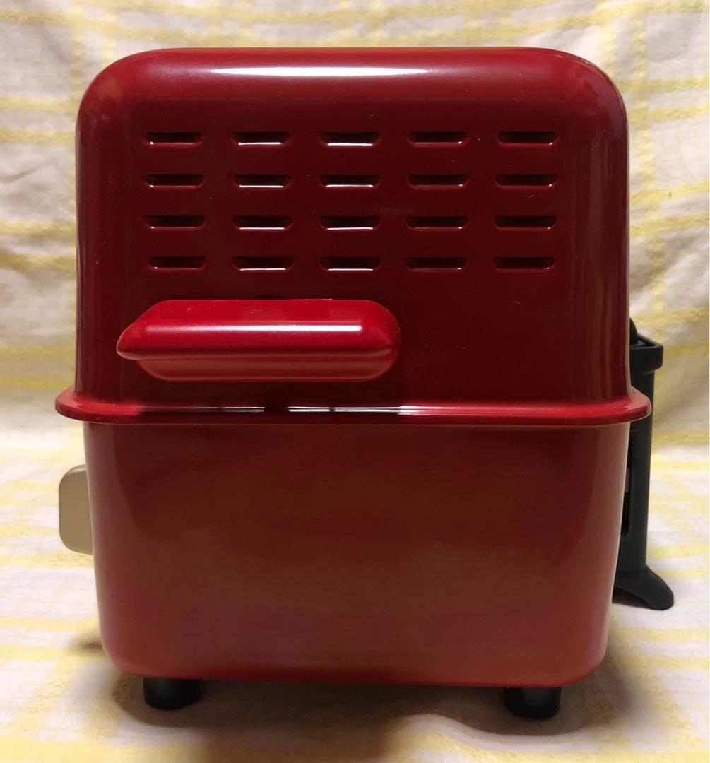 新品未使用　BRUNO ブルーノトースター グリル 赤