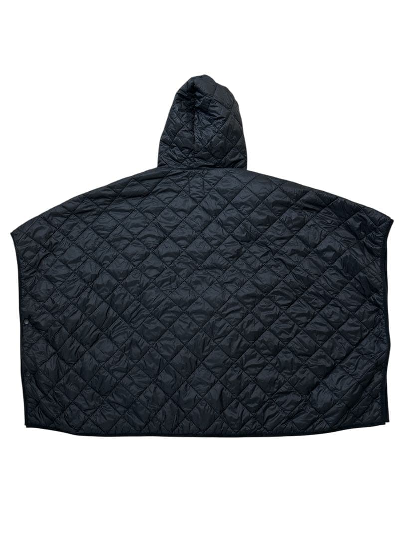 ZARA LIMITED EDITION オーバーサイズキルティングポンチョ撥水