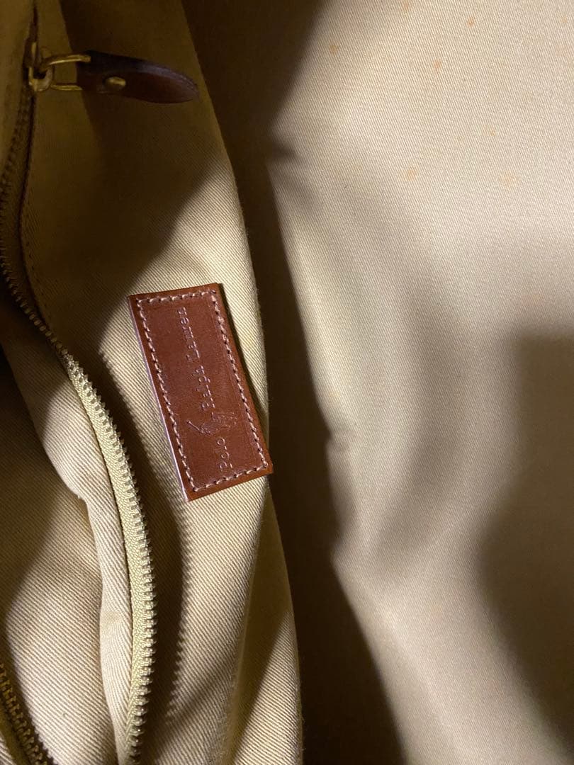 極美品 ラルフローレン 千鳥柄チェック柄 ボストンバッグ