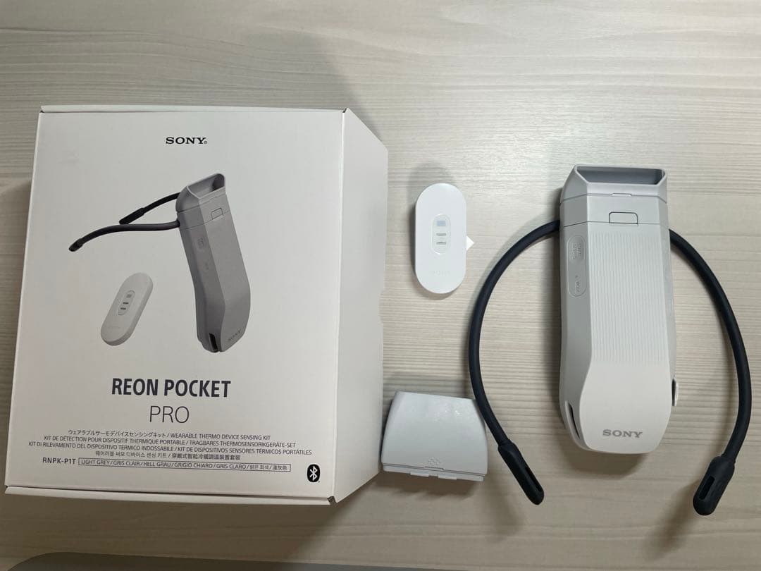 レオンポケットプロ　RNPK-P1T ウェアラブルサーモデバイス　ソニー