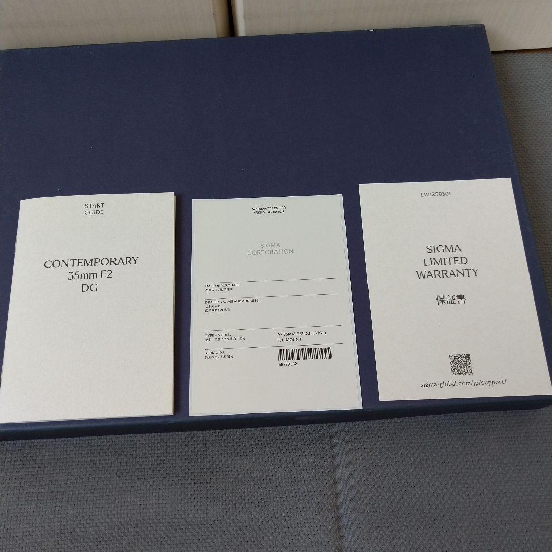 SIGMA 35mm 単焦点レンズ