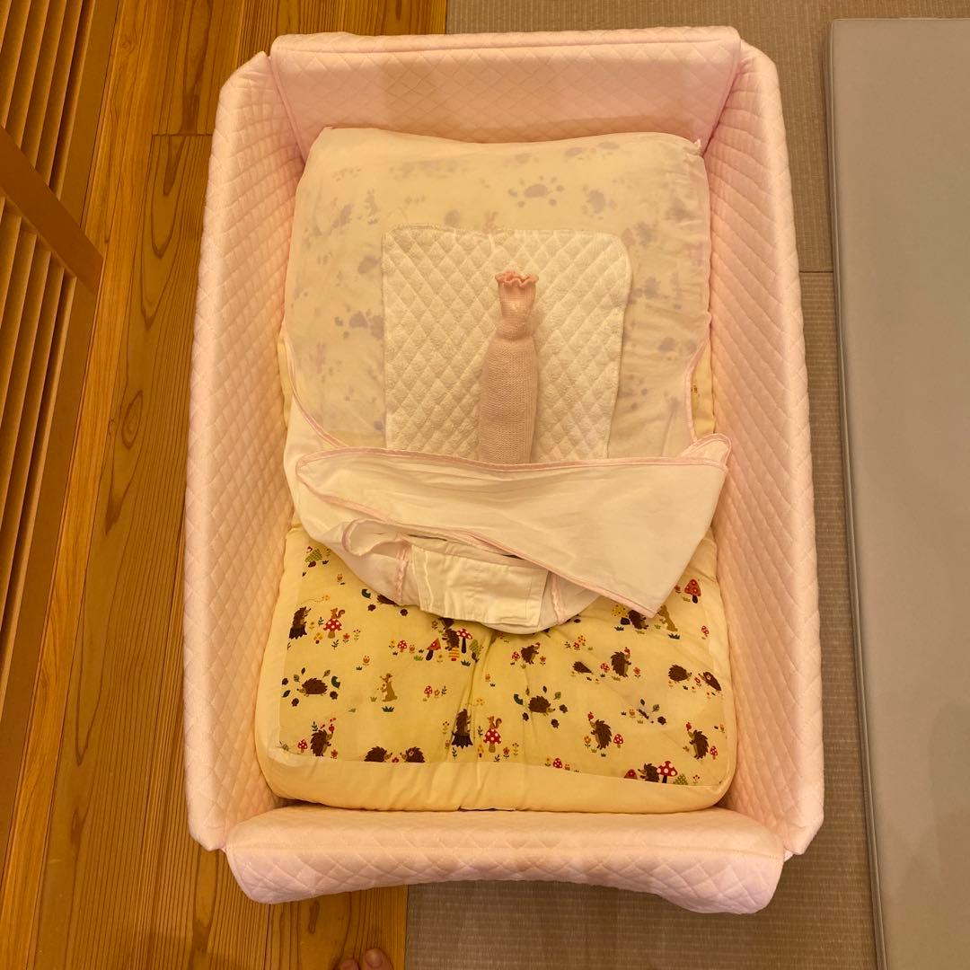 青葉　天使の寝床　ベビーベッド　まんまるねんね