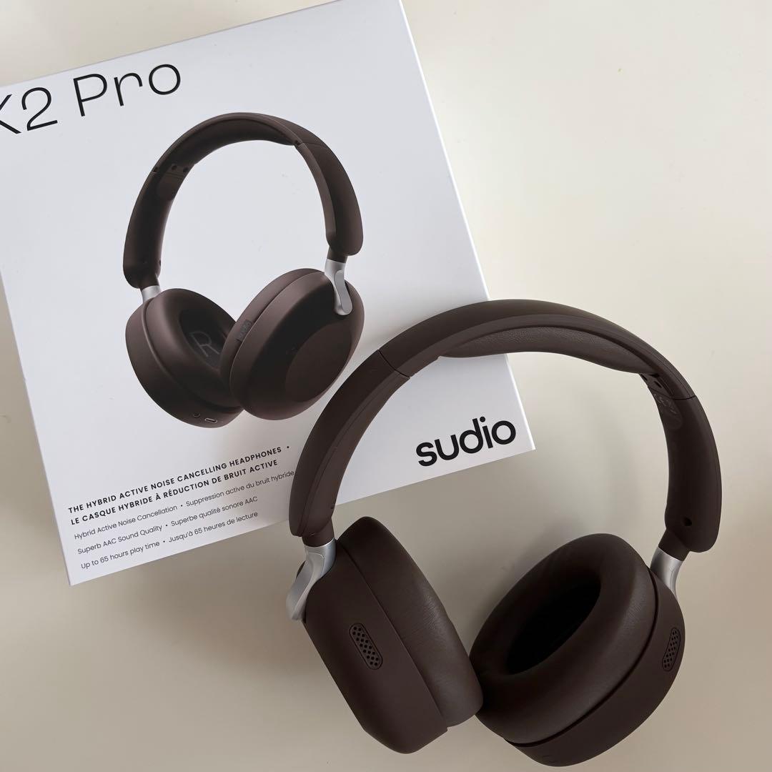 【新品】試着のみ Sudio K2 Pro ヘッドホン　ブラウン
