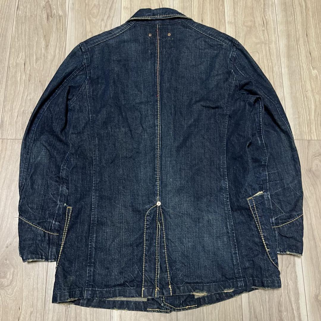 USED加工 LEVI'S カバーオール デニムジャケット R-8524