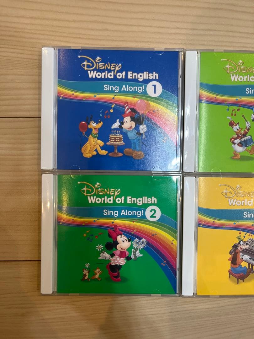 DWE シングアロング　新子役 DVDセット