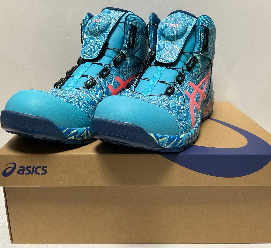 ②−1アシックス安全靴限定品ウィンジョブCP304BOA MAGMA27.0cm