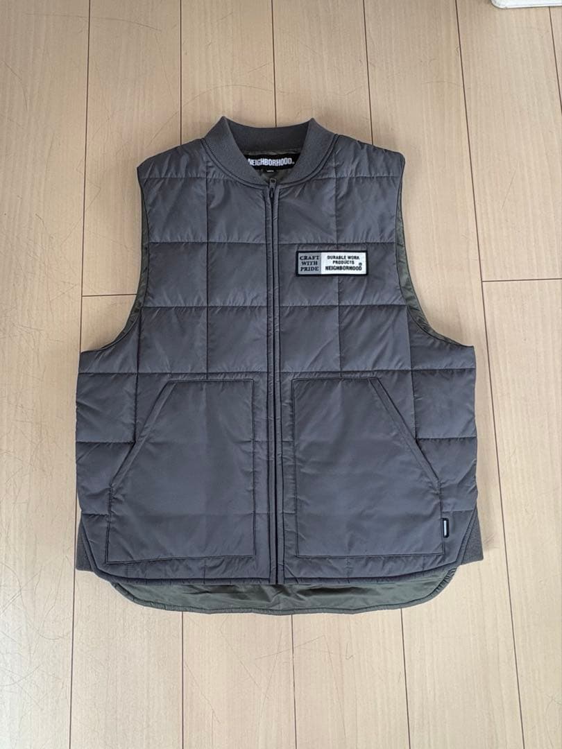 【即完売】NEIGHBORHOOD REVERSIBLE PADDED VEST