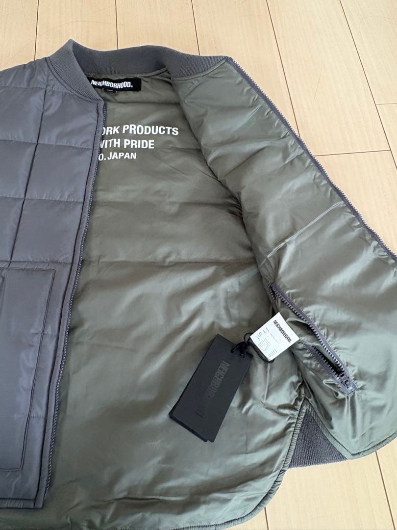 【即完売】NEIGHBORHOOD REVERSIBLE PADDED VEST