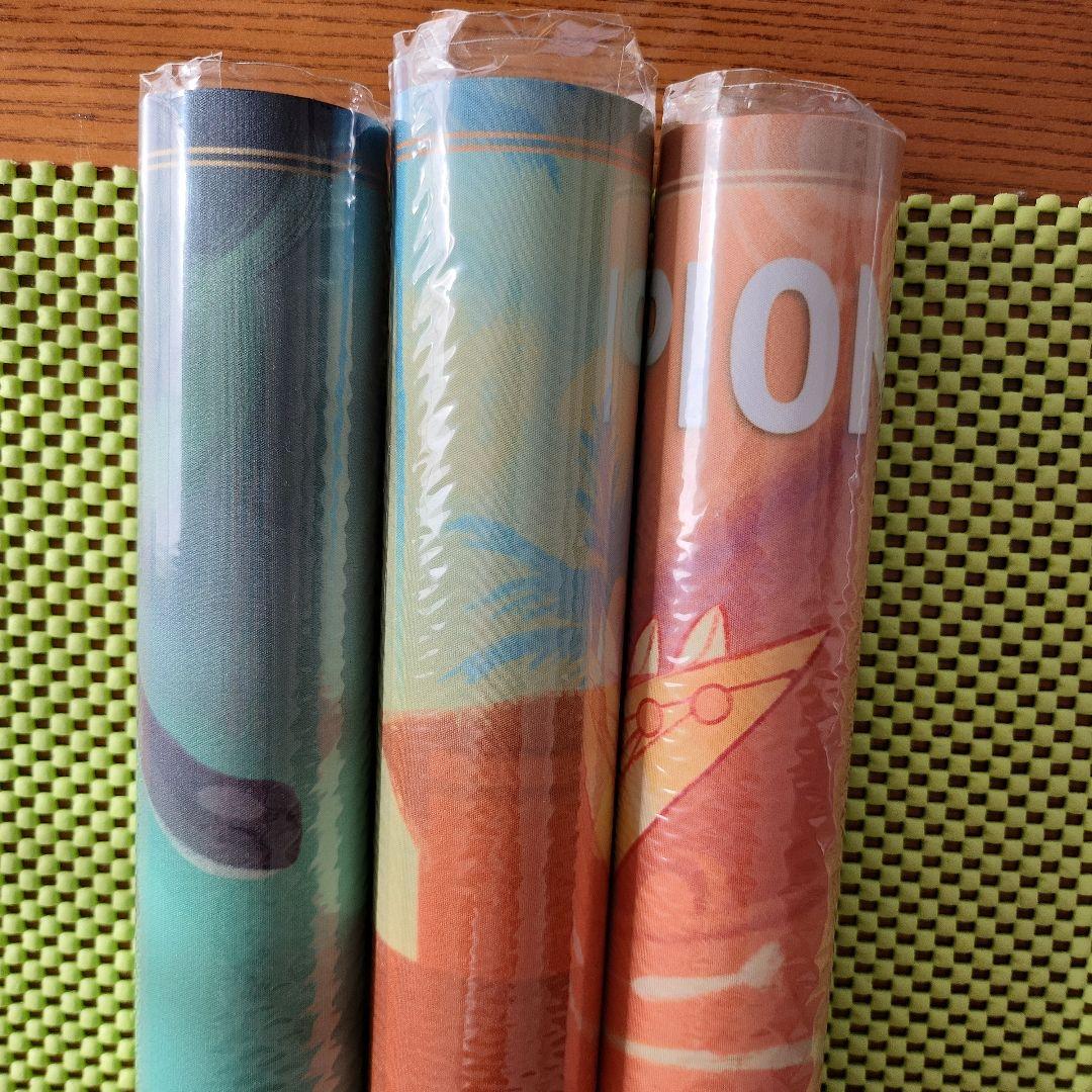 LORCANA(ロルカナ) プレイマット セットチャンピオンシップ 3本セット