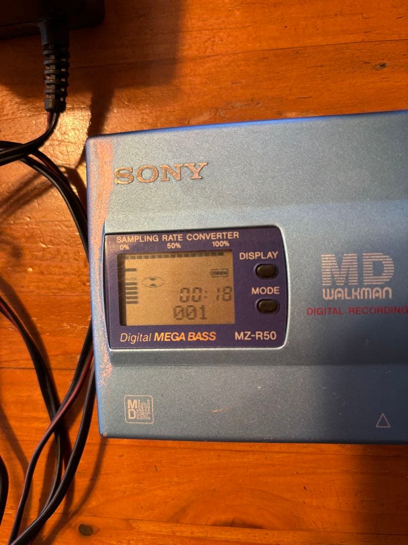 SONY MZ-R50 ポータブルMDプレーヤー