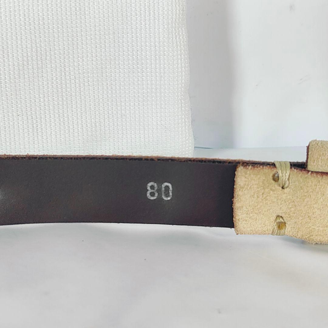 【極美品】Puntovita イタリア製　高級コンチョドレスベルト　袋付き正規品