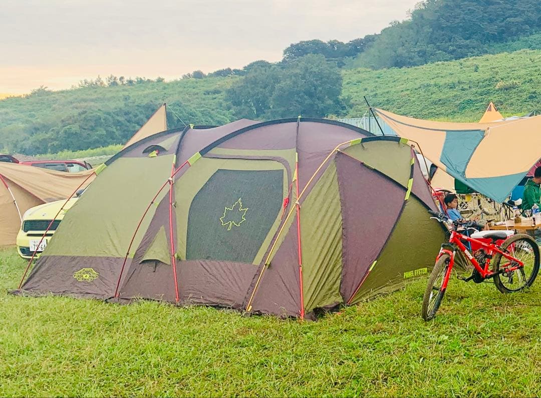 ロゴス プレミアムパネルグレードドゥーブルXL-Nキャンプテント テントシート付