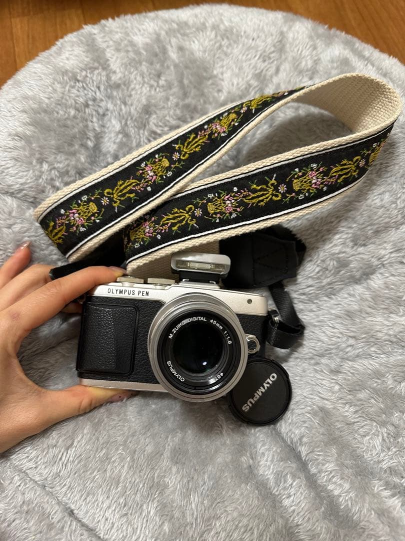 ・美品・OLYMPUS PEN E-PL7 レンズ45mm f1.8付きセット