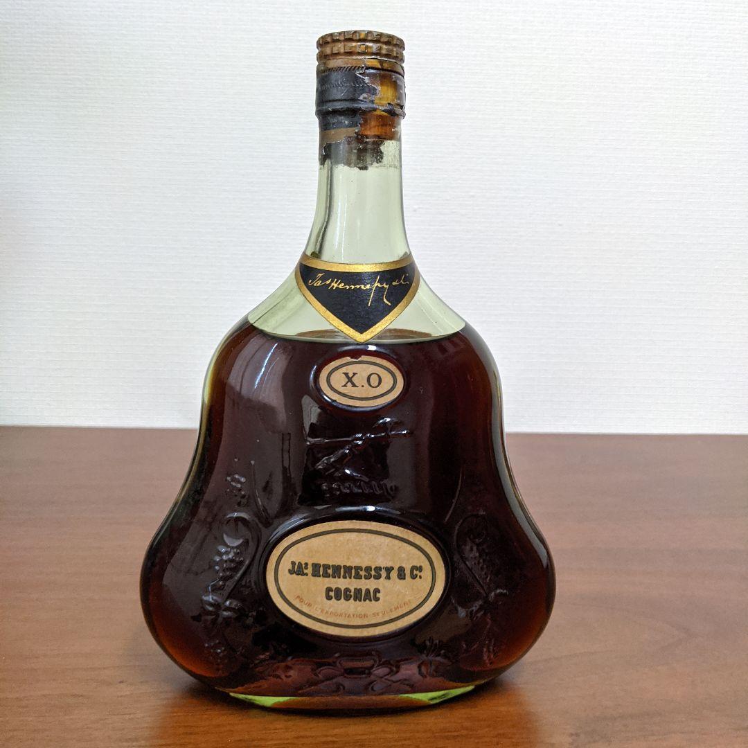 最終価格】Hennessy XO コニャック　グリーンボトル