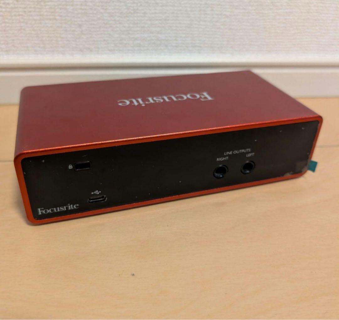 Focusriteフォーカスライト Scarlett 2i2 3rd Gen