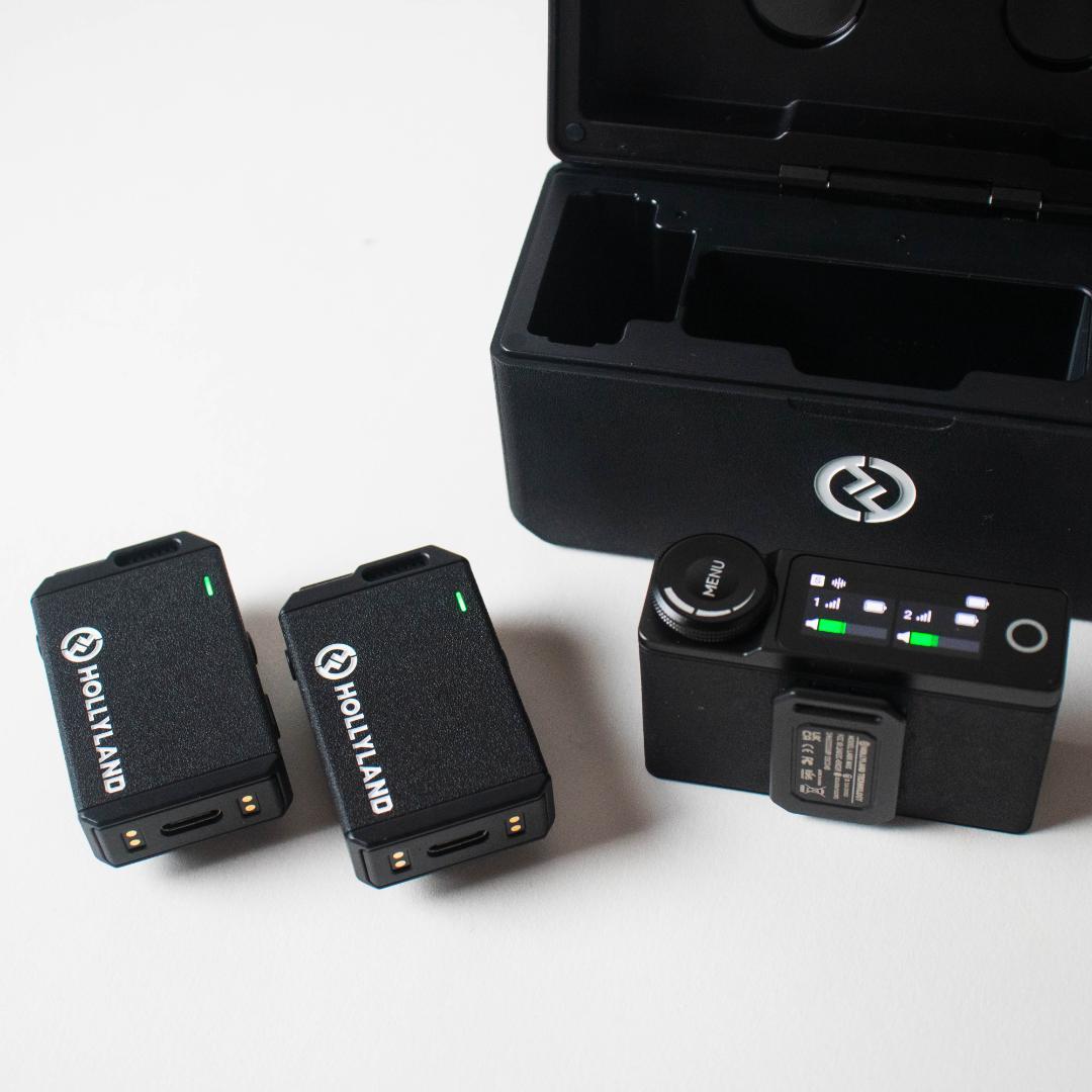 【超美品（付属品セット）】Hollyland Lark Maxマイク2機セット