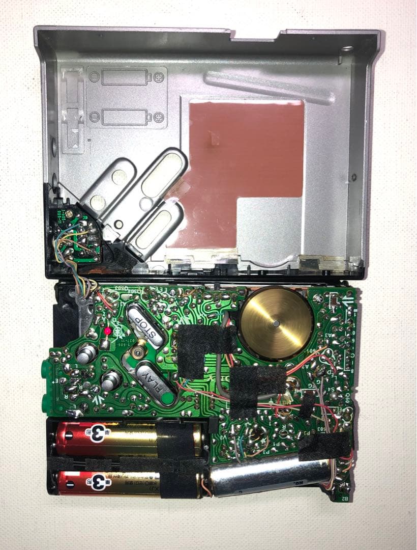 オススメ快音快走SONYカセットウォークマンWM-II (WM-2)可動品A