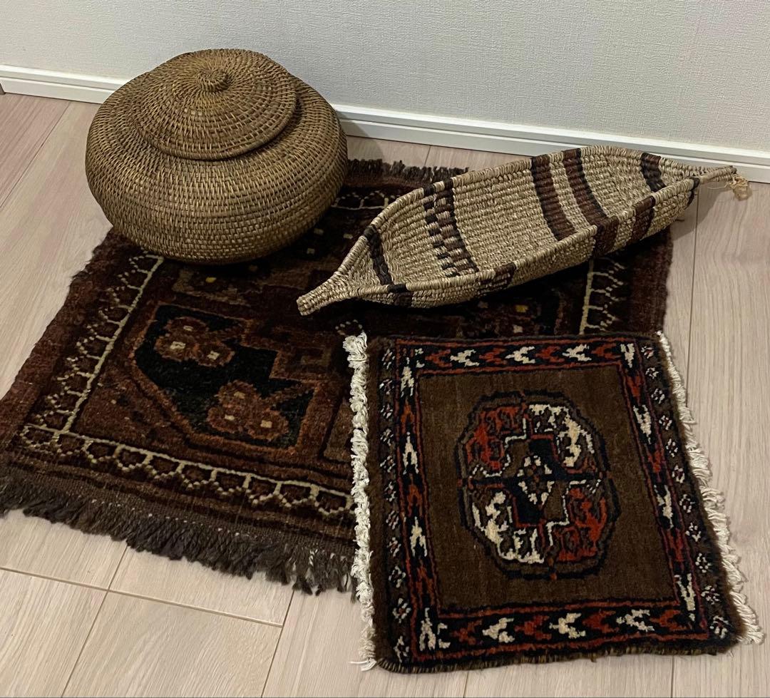 ヴィンテージラグ　トルクメン　スモールラグ